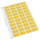 Codafile Lateral File Labels Numeric 2 25mm Pack 1 Sheet image