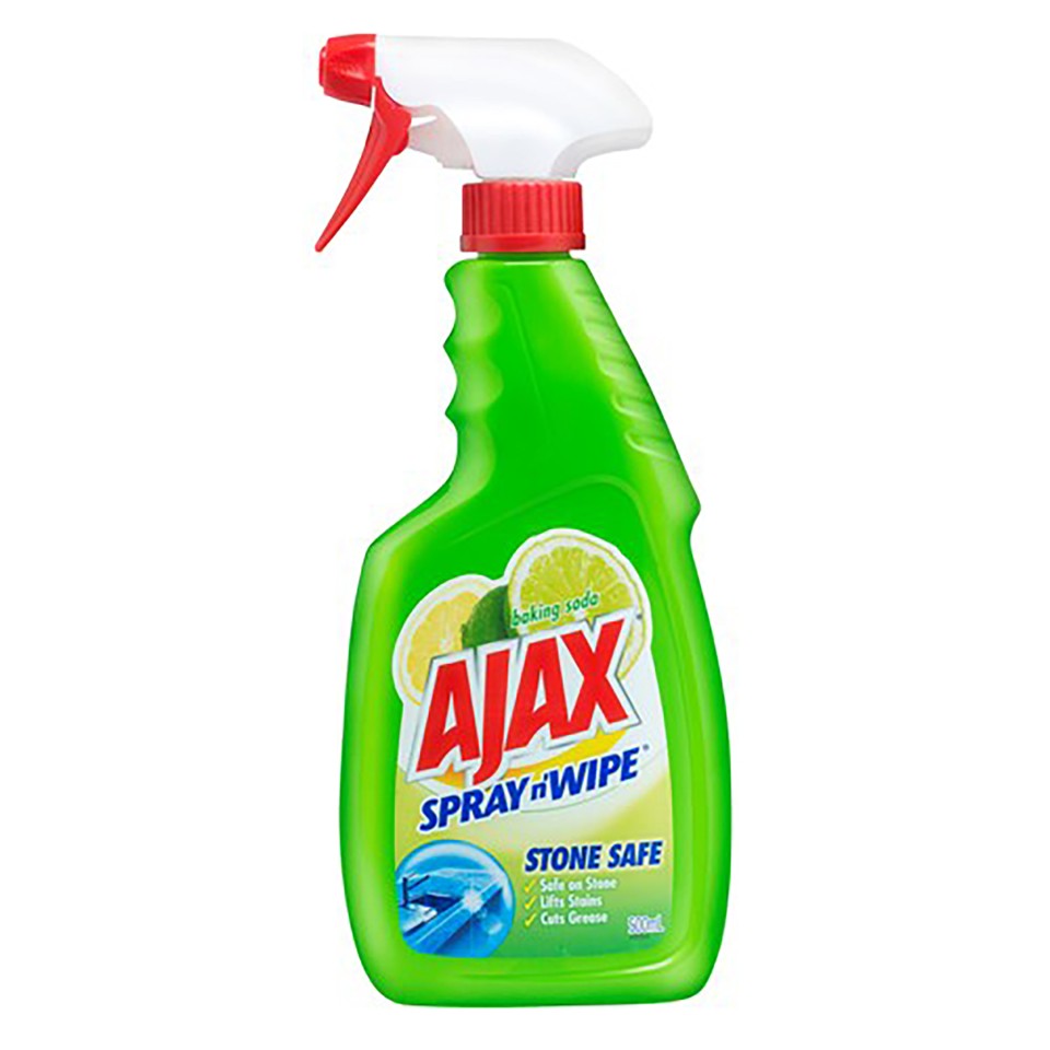 Cleaner Ajax Spray N Wipe Baking Soda 500ml