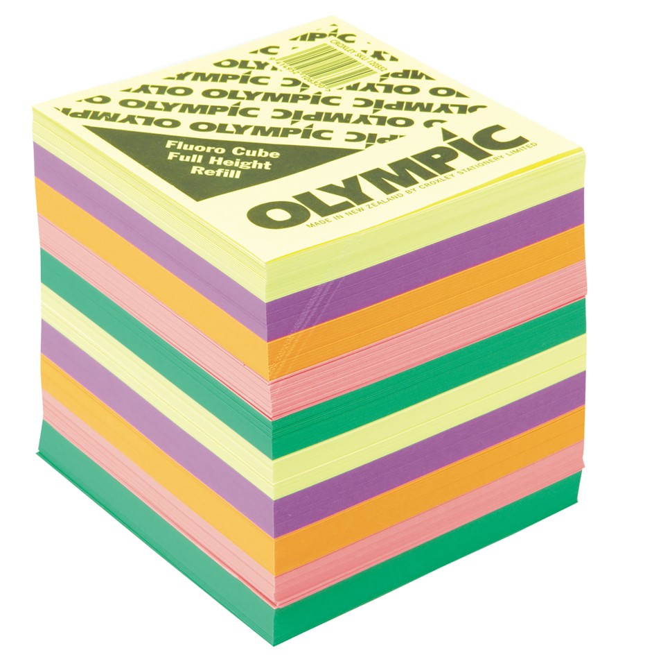 Olympic Memo Cube Refill Large Full Size