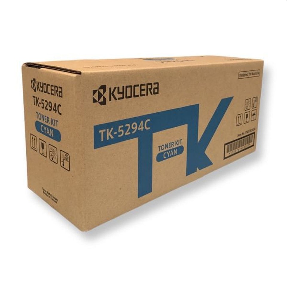 Kyocera Ecosys Laser Toner Cartridge TK-5294 Cyan