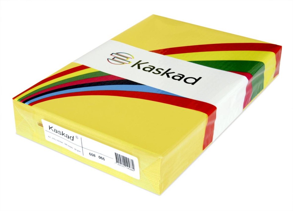 Kaskad Colour Paper 160gsm A4 Oriole Gold Pack 250