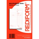 Rediform Duplicate Multipurpose Book image
