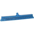 Vikan Floor Broom Soft/Hard 610mm Blue 28/31943 image