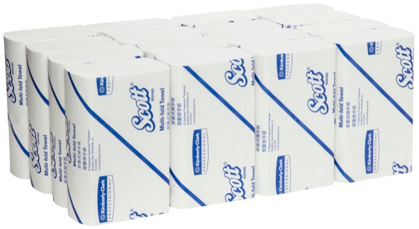 Scott Hand Towel Multifold 13207 250 Sheets White Carton 16
