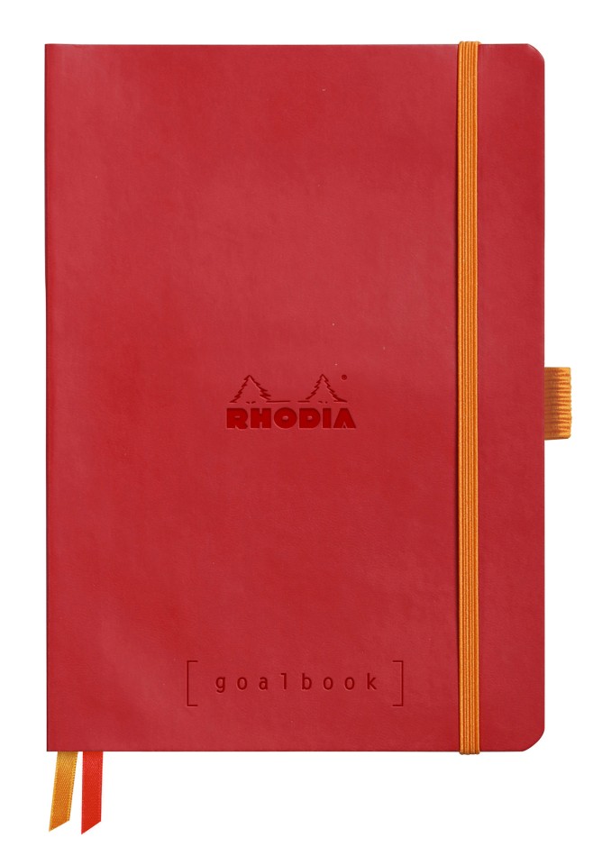 Rhodia Goal Book Dotted A5 240 Pages Poppy