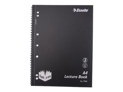 Spirax P906 Lecture Book Polypropylene Cover A4 140 Pages