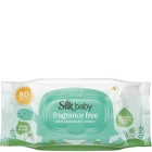Silk Fragrance Free Baby Wipes Carton Of 12