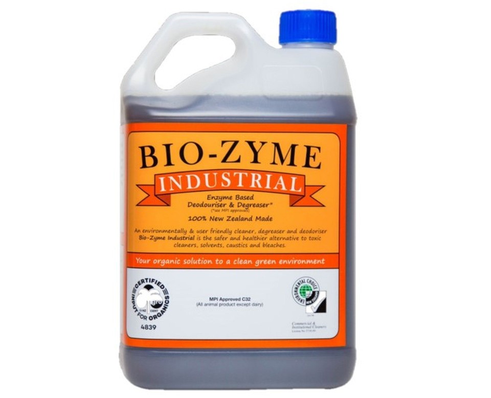 Bio-Zyme Industrial Deodoriser & Degreaser Enzyme Based 5L