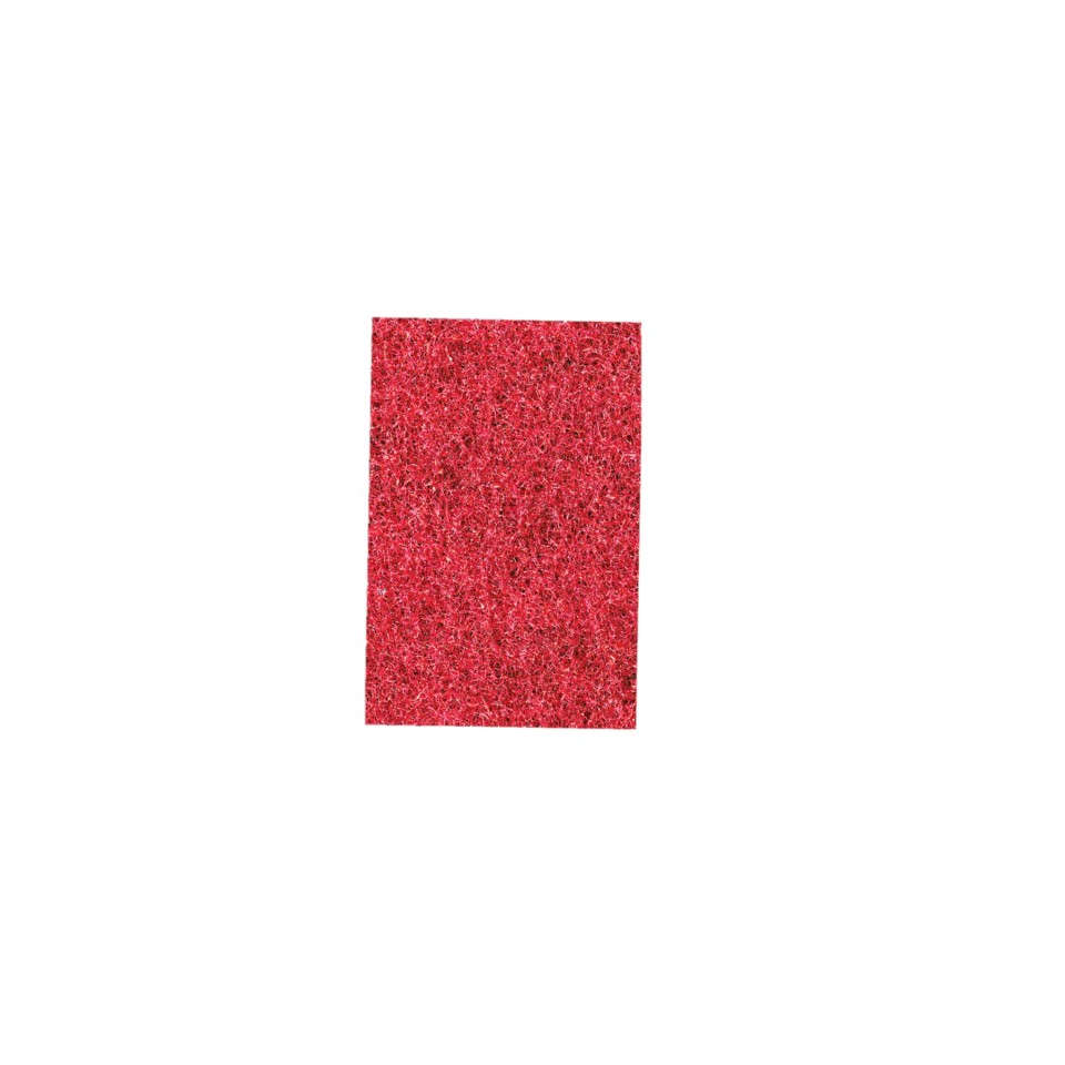 Red Rectangular Scrub Pad