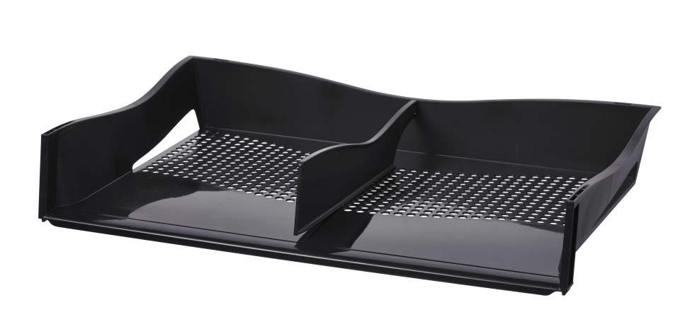 Marbig Enviro Document Tray With Divider A3 Black