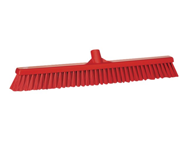 Vikan Red Soft / Hard Floor Broom 610mm