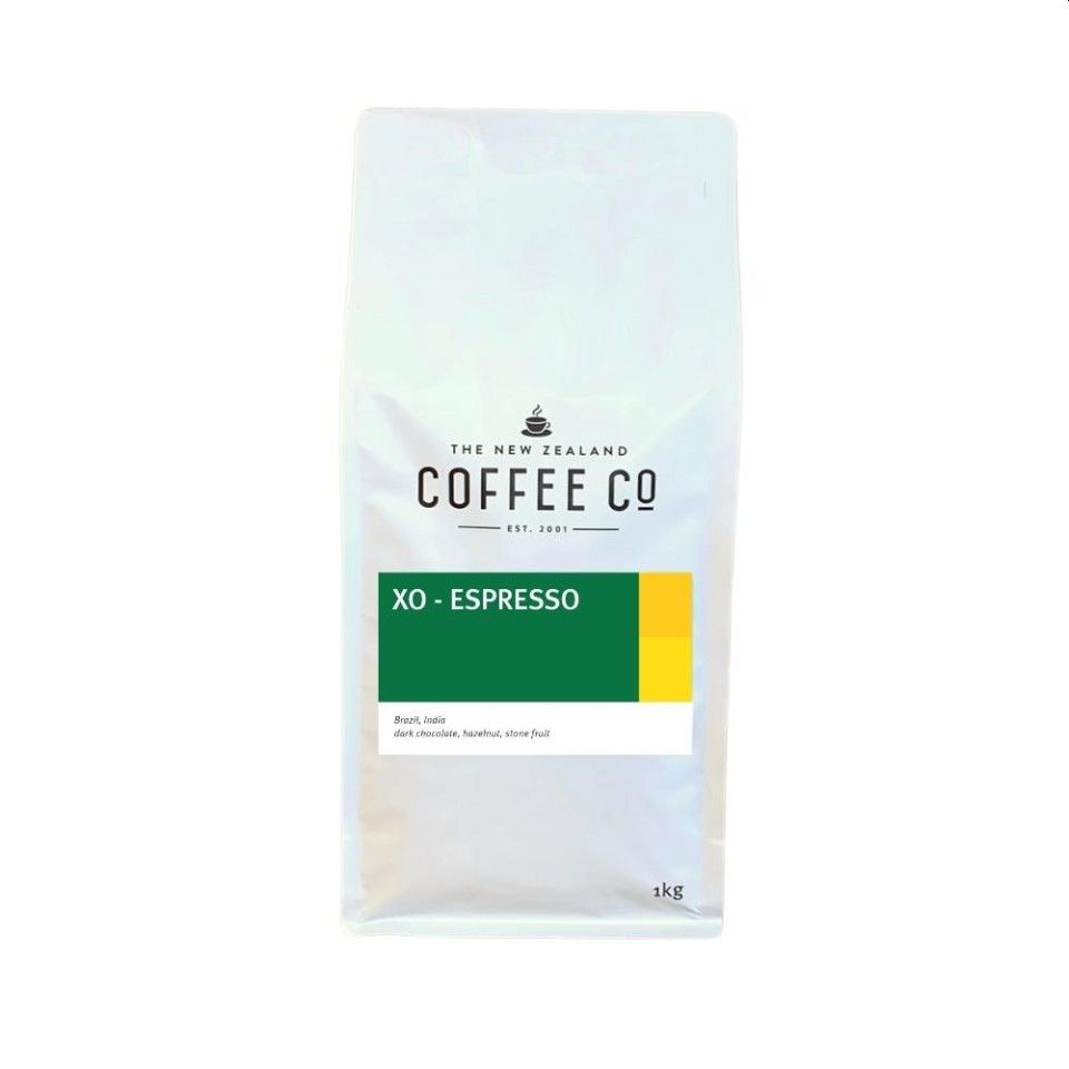 The New Zealand Coffee Co Xo Expresso Plunger & Filter 1kg