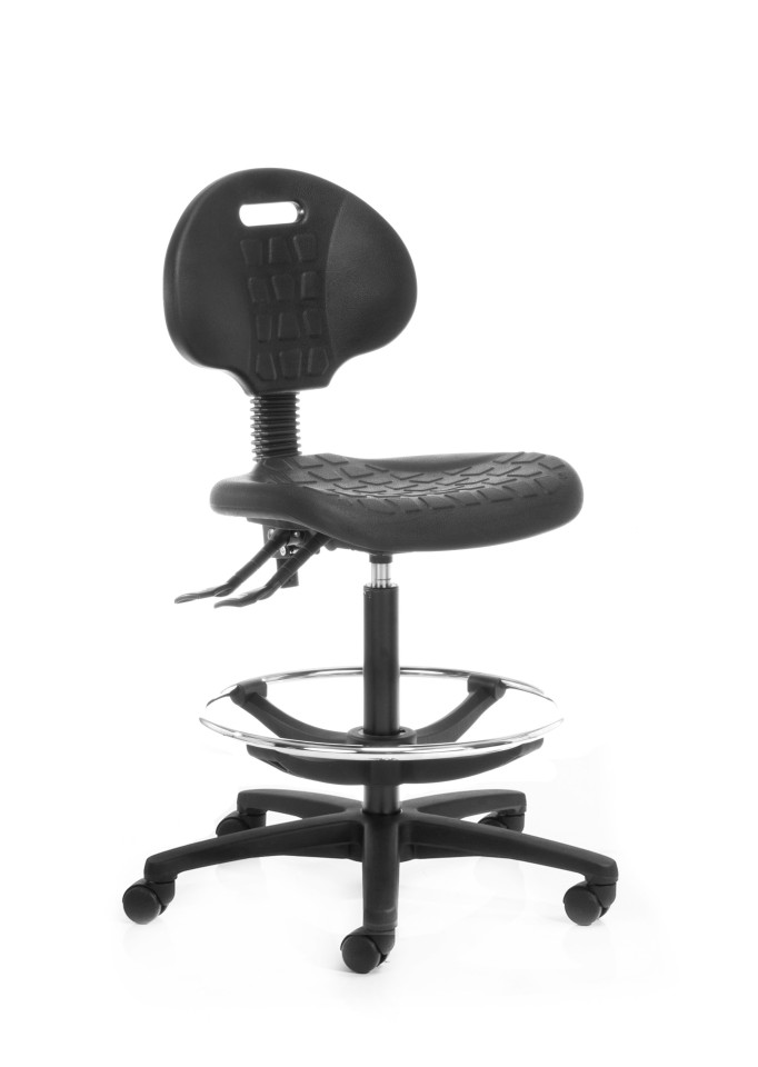 Chair Solutions Lab Technical Chair Black - With Footring