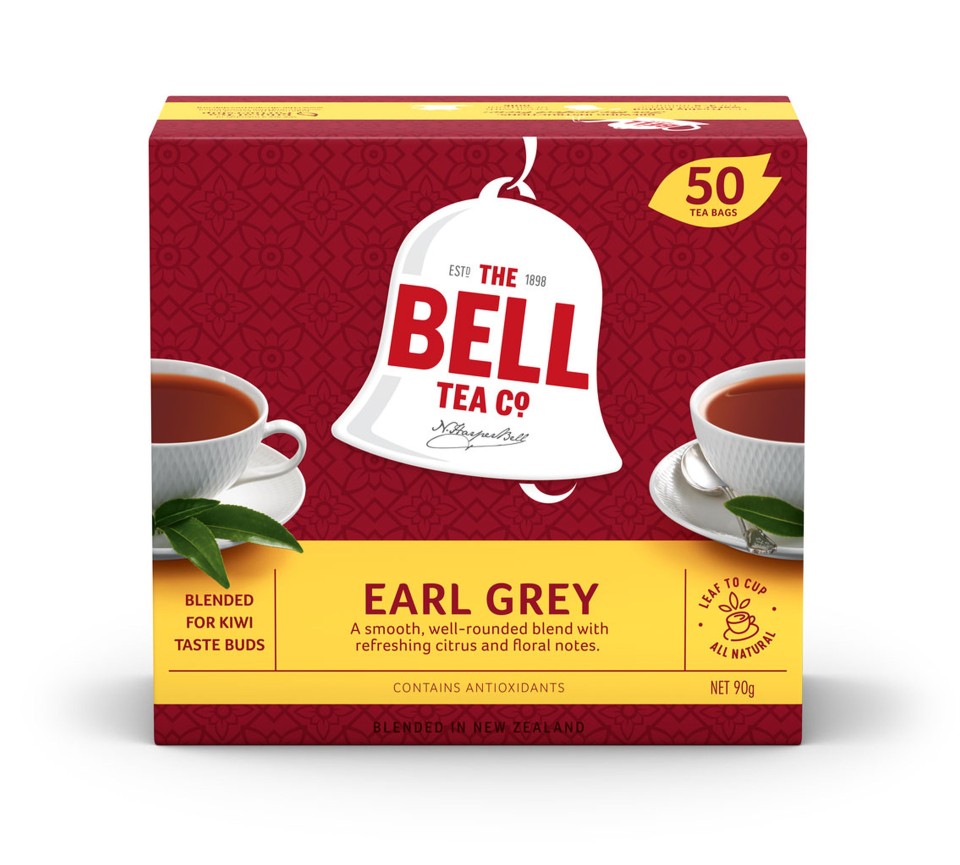 Bell Earl Grey Tagless Tea Bags Box 50