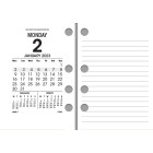 Regent 2023 Desk Calendar Refill Side Opening image