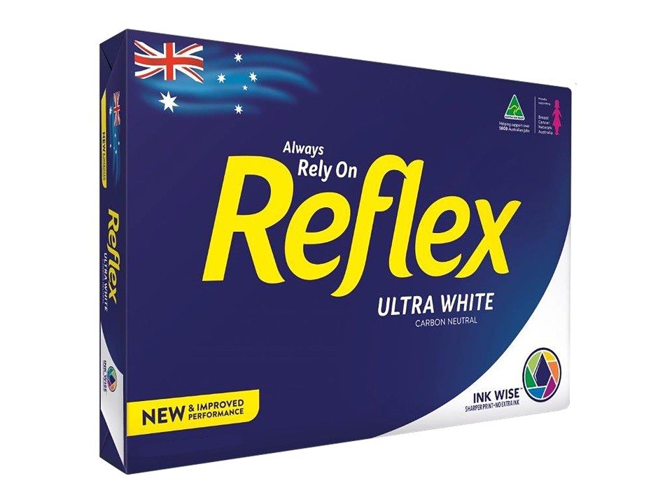 Reflex 100% Recycled Copy Paper Carbon Neutral A3 80gsm (500) PEFC