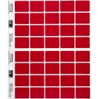 Filecorp C-Ezi Lateral File Labels Colour Flash 24mm Red image