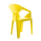 Seaquest Muze Indoor outdoor Stackable Cafe Chair Mustard image