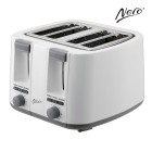 Nero Toaster 4 Slice Square White image