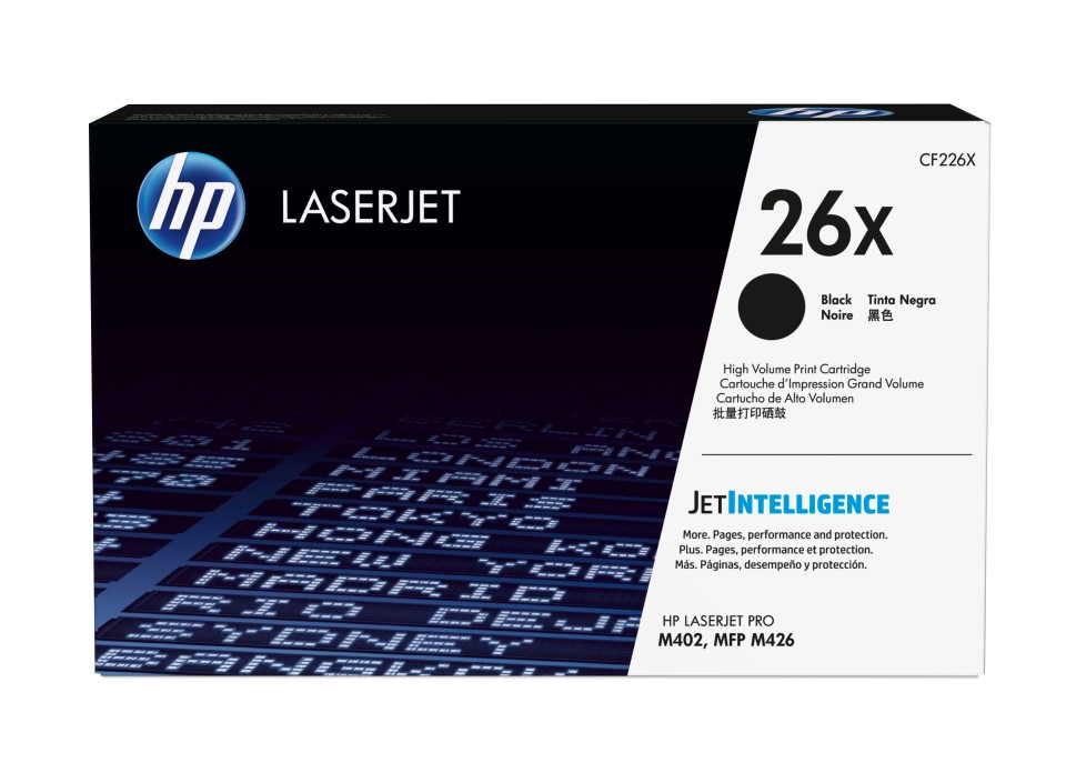 HP LaserJet Laser Toner Cartridge 26X High Yield Black