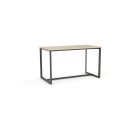 Anvil Bar Leaner Table 1600Wx800Dmm Nordic Maple Top / Black Frame image