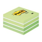 Post-it Self-Adhesive Notes Memo Cube 2028-G 76x76mm Green 450 Sheet image