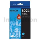 Epson DURABrite Ultra Inkjet Ink Cartridge 802XL High Yield Cyan image