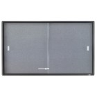 Quartet Penrite Noticeboard 1500 x 900mm Glass Fabric image