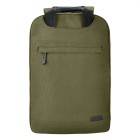 EVOL Generation Earth Recycled Laptop Backpack 13 Inch Olive image