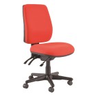 Roma 3 Lever High Back Red Chair image