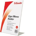 Esselte Sign/Menu Holder Slanted A4 Clear image
