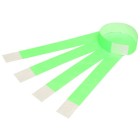 Rexel Wristbands Fluorescent Green Pack 100 image