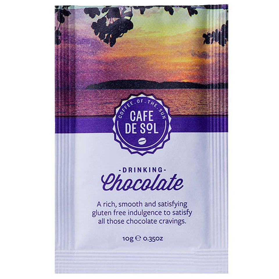 Cafe De Sol Drinking Chocolate Sachet Box 300