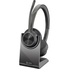 Poly Voyager 4320 Uc Usb-a Stereo Wireless Headset With Charging Stand image