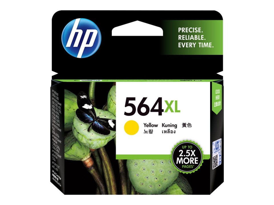 HP PhotoSmart Inkjet Ink Cartridge 564XL High Yield Yellow