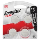 Energizer CR2032 Battery Lithium Coin 3V Pack 4 image