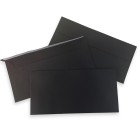 Create With Envelope Self Seal DLE 110x220mm Black Pack 25 image
