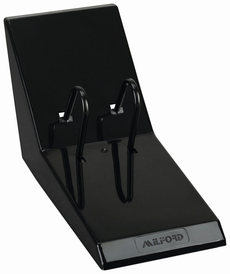 Milford Desk Calendar Stand Acrylic 13H Top Opening