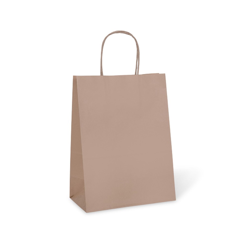 Recycled No.10 Small Petite Paper Twist Handle Bag Carton Of 250