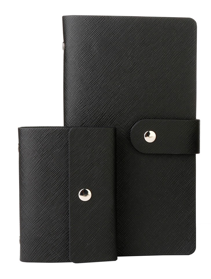 Paper Supply Co. Citta Business Card Holder 96 Cards Black