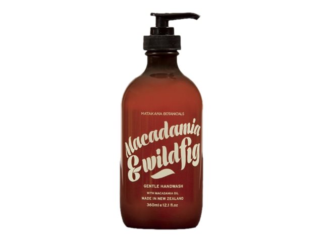 Matakana Botanicals Macadamia & Wild Fig Gentle Hand Wash Pump 360ml