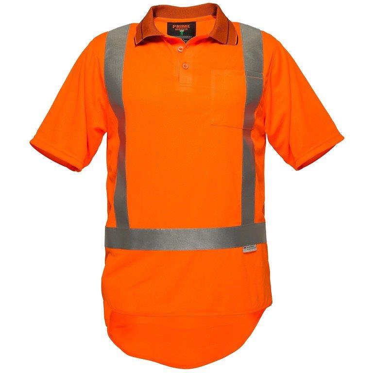 Prime Tt710 Ttmc Ss Polo Shirt Orange