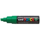 Uni Posca Marker 8.0mm Bold Chisel Green PC-8K image
