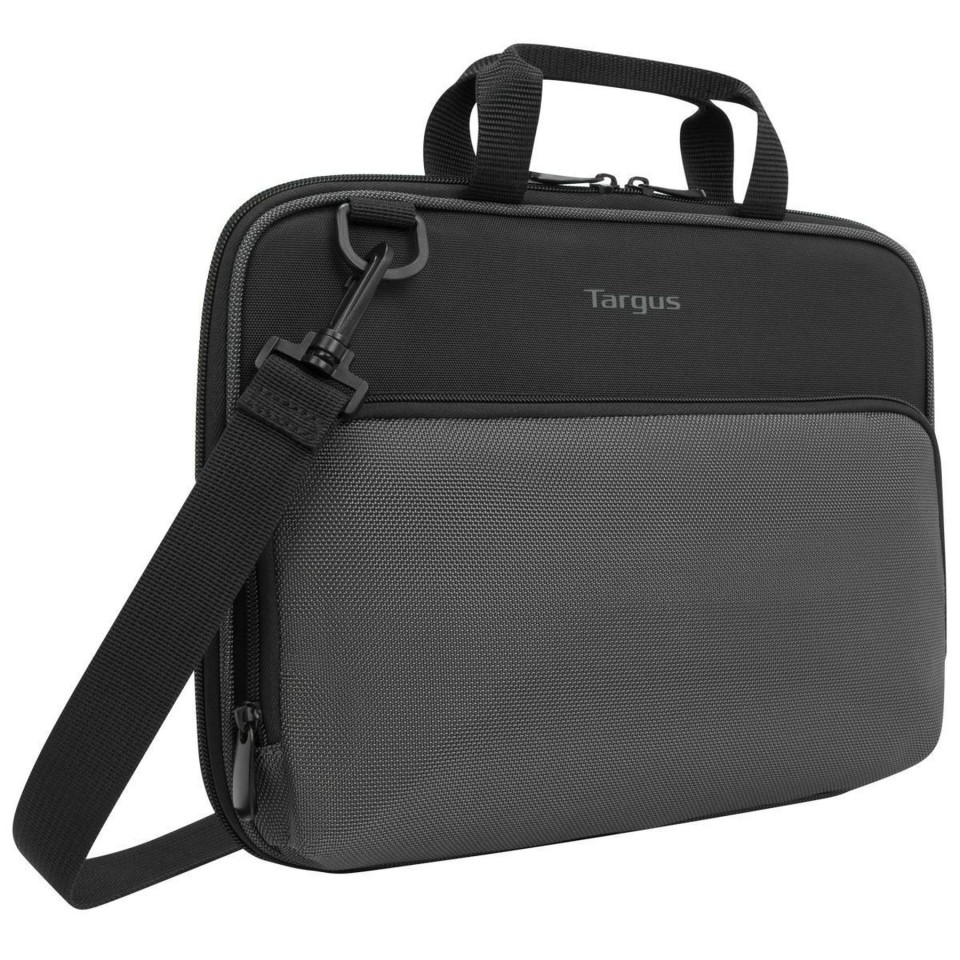 Targus Work In Essentials Laptop Carry Bag For Chromebook Notebook 11.6 Inch Black/Grey