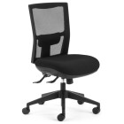 Chair Solutions Team Air Task Mesh Back Chair Without Arms Black image