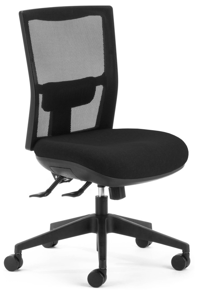 Chair Solutions Team Air Task Mesh Back Chair Without Arms Black
