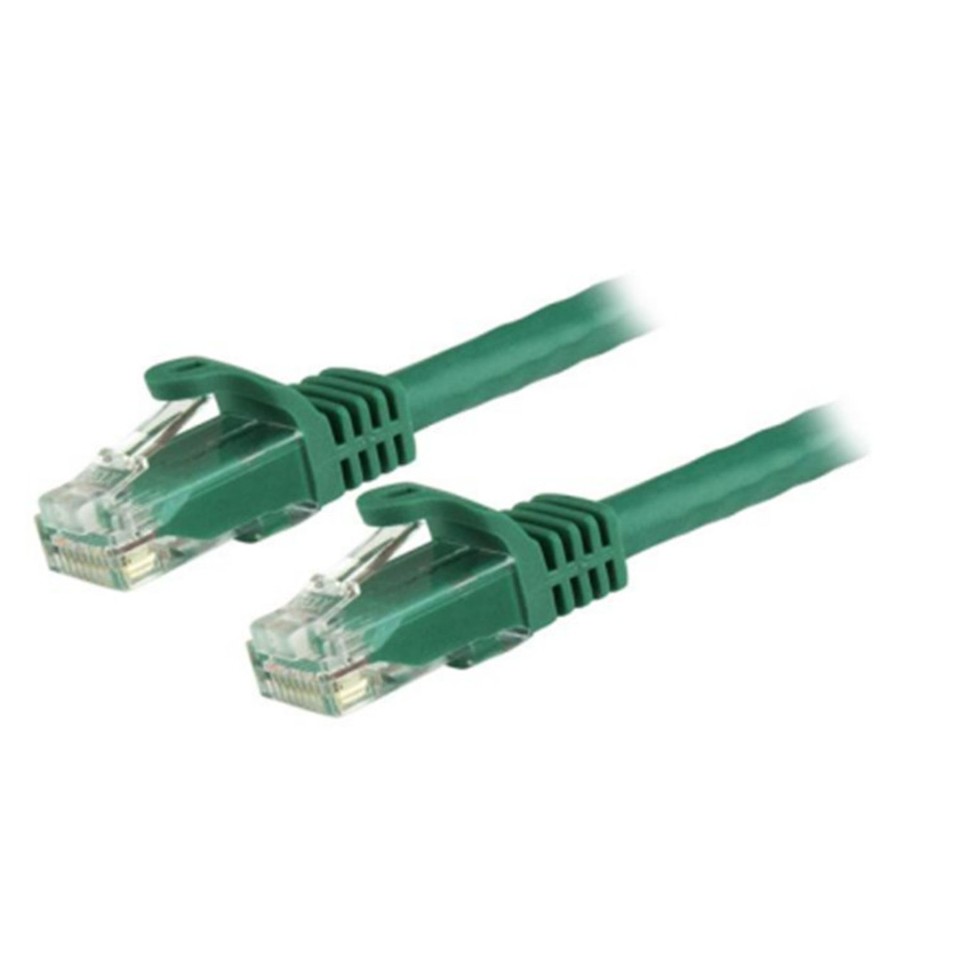 Startech 10m Cat6 Patch Cable With Snagless Rj45 Connectors Green
