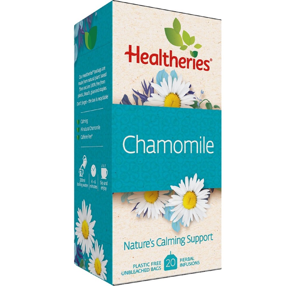Healtheries Chamomile Tea Bags Pack 20