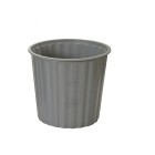 OSC Waste Paper Bin Plastic Round 13L Grey image