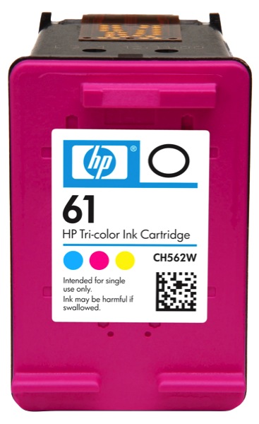 HP Inkjet Ink Cartridge 61 Tri Colour